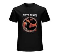 deyang Fifth Angel - Fifth Angel 1986 t-Shirt Funny Vintage Gift for Men Black XXXL