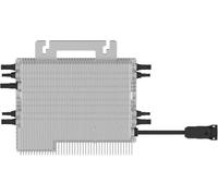 Deye SUN-M200G4-EU-Q0 - Microinversor de corriente (2000 W, 4 MPPT, IP67, compatible con VDE, con Ralais Solar PV con cable Schuko de 5 metros para centrales de balcones