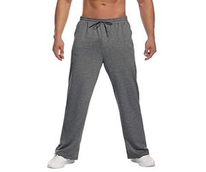 Deyeek Pantalones de Chándal para Hombre Pantalones de Chándal Informales Sueltos de Verano y Otoño Pantalones de Ocio para Vacaciones Playa Ropa Deportiva Diaria