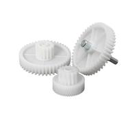 DEYIN 1 Juego de Engranajes de plástico for picadora de Carne, piñón for 1215, 1217, 1219, 1250, repuestos for electrodomésticos de Cocina