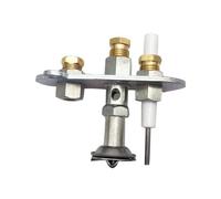 DEYIN Cabezal de Encendido trigémino Plateado de Gas licuado, Estufa de Gas, ODS, Falta de oxígeno, Accesorios de Dispositivo de protección contra Llamas