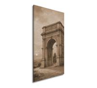 deyoli WTD - Lienzo decorativo (100 x 50 cm), diseño de arco de triunfo