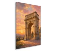 deyoli WTD - Lienzo decorativo (60 x 40 cm), diseño de arco de triunfo