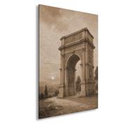 deyoli WTD - Lienzo decorativo (70 x 50 cm), diseño de arco de triunfo