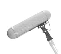 DF DIGITALFOTO Sistema profesional de montaje de micrófono y amortiguador con gato muerto, compatible con la serie Rode NTG, micrófono de escopeta Sennhaiser MKE600