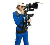 DF DIGITALFOTO Thanos SE - Chaleco cardán universal para cámara de video Steadycam, para bodas, filmación documental, compatible con DJI RS4/RS5, ahorra brazos, carga útil de 2-8 kg