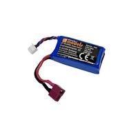 DF Models Batería LiPo 7,4 V - 1200 mAh 8,88 WH (batería de Repuesto para Coche de Juguete, Peso 57 g, batería a Modelo nº 3132) 7637
