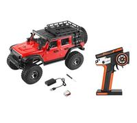 DF Models DF-4XS Crawler-1:24XL-RTR (Longitud x Ancho x Alto 220 x 100 x 130 mm, Peso 350 g, a Partir de 6 años, Coche de Vehículo, Camión de Juguetes) 3162 (Drive & Fly Models