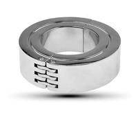 DFADSVCNM Anillo de metal for pene SM de 3 tamaños, anillo for glande, anillo for escroto, entrenamiento de fuerza, extensor de testículos, juguetes sexuales for hombres y parejas.(44mm)