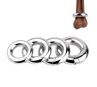 DFADSVCNM Anillo for testículos grueso SM, 4 tamaños, de acero inoxidable, for pene, testículos, juguete sexual for hombres y parejas.(S)