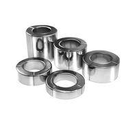 DFADSVCNM Anillos de pene con bola magnética de metal BDSM for testículos for hombres, anillo de castidad con peso testicular CBT pesado, anillo for pene, juguetes sexuales SM de bondage(14mm)