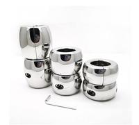 DFADSVCNM Anillos testiculares de acero inoxidable de 3 tamaños, anillo for pene, CBT, peso testicular, juguetes sexuales for hombres y parejas.(Magnet 40mm Hoch)