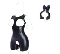 DFADSVCNM Conjunto de lencería sexy for mujer, con camisa de fuerza de cuero BDSM, disfraz de bondage, juguetes sexuales for parejas(XL)