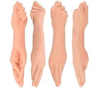 DFADSVCNM Consolador anal de doble cabeza con puño, suave, de 36 cm de largo, ideal for mujeres, lesbianas y hombres.(Fleisch)