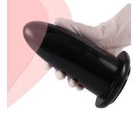 DFADSVCNM Consolador anal de silicona súper grueso, bolas anales con ventosa, tamaño S/M/L/XL, for mujeres y hombres, juguetes sexuales for fisting y expansión anal.(Schwarz L)