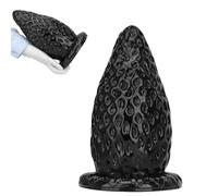 DFADSVCNM Consolador anal gigante con ventosa, bolas anales XXL, expansión anal, masajeador de próstata, consolador de fisting grueso, masturbación del punto G for hombres y mujeres.(M)