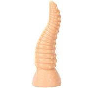 DFADSVCNM Consolador con tentáculos enormes de 35,5 cm, 2 colores, con ventosa fuerte, consolador de silicona suave SM, expansor anal, masturbador vaginal for hombres y mujeres.(Flesh)