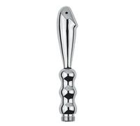 DFADSVCNM Ducha anal con consolador de metal SM, cabezal de ducha, boquilla for enema, jeringa for enema, ducha vaginal for mujeres, enjuague anal for hombres, limpieza íntima, juguetes sexuales