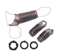 DFADSVCNM Fundas de silicona for pene con 3 anillos for un pene más duro y más largo. Paquete de 5 fundas for pene for agrandar el pene. Juguete sexual for hombres.
