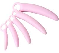 DFADSVCNM Juego de dilatadores vaginales de silicona for mujeres, juego de entrenamiento vaginal, juguete de masaje del punto P, juego de 5 piezas