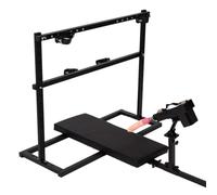 DFADSVCNM Silla sexual multifuncional BDSM con consolador vibrador, separador de piernas SM con esposas y juego de esposas for tobillos, juguetes sexuales for hombres y mujeres y parejas.