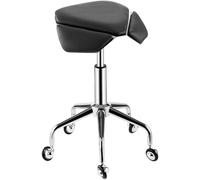 DFAEEKIYO Silla de montar, elegante, ergonómica, giratoria, centro de dientes, garra central, oficina, masaje, salón, dibujo (color 4)
