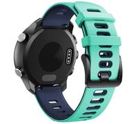 DFAMIN Para Garmin Vivoactive 3 Band/Galaxy Watch 3 41mm 20mm Correa de repuesto de silicona para Galaxy Watch 4 40mm 44mm/Active 2/Forerunner 645 Watch Band(Mint-blue)