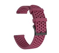 DFAMIN Pulsera de silicona de reloj de 20 mm para SUunto 3 Fitness Watch Band para Polar Ignite/2/Unite Smartwatch Belt Writband (color : fucsia, tamaño: para Suunto 3 fitness)