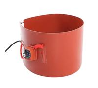 DFANCE Calentador de bidón de Metal Banda calefactora de Silicona para barriles Almohadilla térmica para bidón 200L 1000W 30-150℃ 125mmx1740mm Almohadilla calefactora para barriles