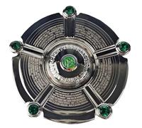 DFB - Balón de fútbol para mujer, 150 mm de diámetro de metal, artículo oficial de la Federación Alemana de Fútbol | Caja de regalo | Certificado de autenticidad holograma | Master Gravuren