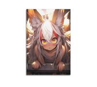 DFBDJASD Póster decorativo de anime Fennec Fox Girl para pared, póster de pared e imagen artística moderna para decoración de dormitorio familiar, 12 x 18 pulgadas (30 x 45 cm)