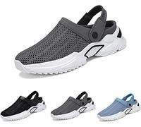 Dfcdcoo Meaboots Sandalis, Meaboots - Sandalias deportivas ortopédicas transpirables para hombre (gris, 42)