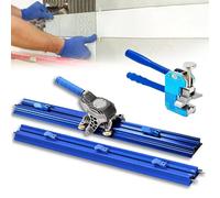 Dfdieratve Cortadora de Azulejos, Cortadora de Azulejos Manual Profesional de 78 Pulgadas y 2000 mm con Riel Deslizante Simple y GuíA, para Corte de PrecisióN de Azulejos de Porcelana