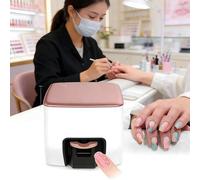 Dfdieratve Impresora de UñAs Comercial Liviana, Mini MáQuina EléCtrica para Pintar UñAs, Impresión Rápida en 10 Segundos, MáQuina Digital AutomáTica para Arte de UñAs a Color