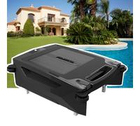 Dfdieratve Limpiador Solar AutomáTico para Piscinas, PrevencióN de ObstáCulos, Recargable, con Dos Opciones y Cesta de 3.4 L