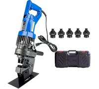 Dfdieratve Perforadora HidráUlica de 1500 W, Herramienta de PerforacióN HidráUlica EléCtrica, Perforadora de Agujeros para Placas de Acero, Placas de Acero Angulares, Placas de Hierro,Angle Steel