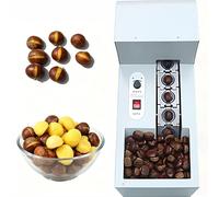 Dfdieratve Rajadora de Marrones automática, Incisora eléctrica para castañas, Profundidad de Corte 0,5-2,5 mm Regulable, Cadena Simple 60-65 kg/h, para producción Artesanal y hogar Singlechain