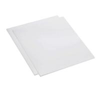 DFDPAXL 2 Piezas De Lámina ABS, Tableros De Plástico Duro Blanco 200 × 200 × 3 Mm-200 × 200 × 10 Mm Adecuado para Mesa De Arena, Arquitectura Y Manualidades De Bricolaje,200×200×8mm