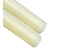 DFDPAXL 2 Piezas De Varilla Redonda De Nailon PA6 Beige Amarillo, Longitud 500 Mm, Diámetro 6-15 Mm Adecuada para Proyectos De Bricolaje Y Mecánicos,Diameter 10mm