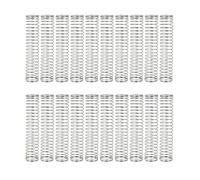 DFDPAXL 20 Piezas Muelle De Compresión, Diámetro De Alambre 0.5Mm Diámetro Exterior 5Mm Muelles De Extensión para Reparaciones De Bricolaje Y Electrodomésticos,0.5×5×12mm