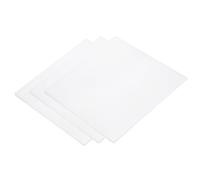 DFDPAXL 3 Placas Cuadradas De Polipropileno, Lámina De Plástico 100×100Mm
