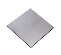 DFDPAXL Espesor De Hoja De Tungsteno De Alta Pureza 0,3-0,6 Mm, Placa De Tungsteno Placa De Metal De 100 × 100 Mm Adecuada para La Industria Aeroespacial Y Electrónica,0.6×100×100mm