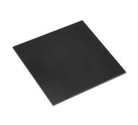 DFDPAXL Lámina Cuadrada De PP Negro Placa De Polipropileno De 200 × 300 Mm