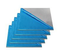 DFDPAXL Placa De Metal Cuadrada De Hoja De Aluminio 6061 De 5 Piezas, Espesor 1,5 Mm 100 × 100-300 × 300 Mm Adecuada para La Fabricación De Soldadura Industrial,1.5×100×100mm