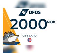 DFDS Gift Card 2000 NOK Key - NORWAY
