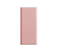 dfEDRd Acolchado anticolisión para Paredes Infantiles, Cabecero Rectangular de Cuero Autoadhesivo con Almohadilla Pared 3D for pelar y Pegar for Dormitorio niños(Pink,6PCS 23x50cm)