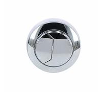 dfEDRd Botón de Descarga de Inodoro de Doble pulsador, Pulsador for Inodoro, botón Plateado de Doble Descarga for, pulsador for 38Mm/48Mm/58Mm(48Mm*1)