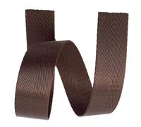dfEDRd Cintas, Espiga de Nailon 38 mm Ancho for Bolsos, Mochila, cinturón, Multicolor, 5/10/20 Yardas(Coffee,10 Yard)