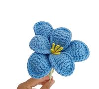 dfEDRd Flores de Punto, Ramo de Tulipanes Artificiales, Adorno Decorativo Lana Hecho a Mano, Plantas Flores Ganchillo, for el jardín y hogar(D)