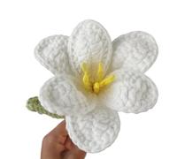 dfEDRd Flores de Punto, Ramo de Tulipanes Artificiales, Adorno Decorativo Lana Hecho a Mano, Plantas Flores Ganchillo, for el jardín y hogar(B)